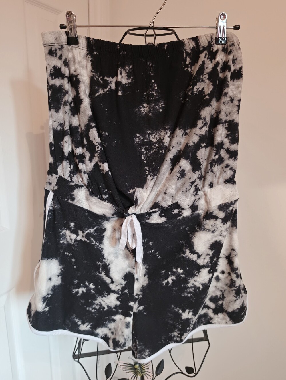 Tie-Dye‎ Strapless Romper